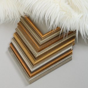 gouden lijst op maat vintage retro stijl hand verguld uniek grijs goud 30x40, 40x50, 20x30