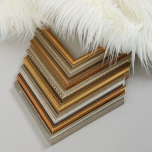 gouden lijst op maat vintage retro stijl hand verguld uniek grijs goud 30x40, 40x50, 20x30