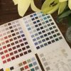 Verschillende optie kleuren passe-partout