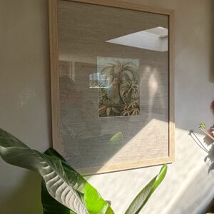 Grote lijst eiken licht hout