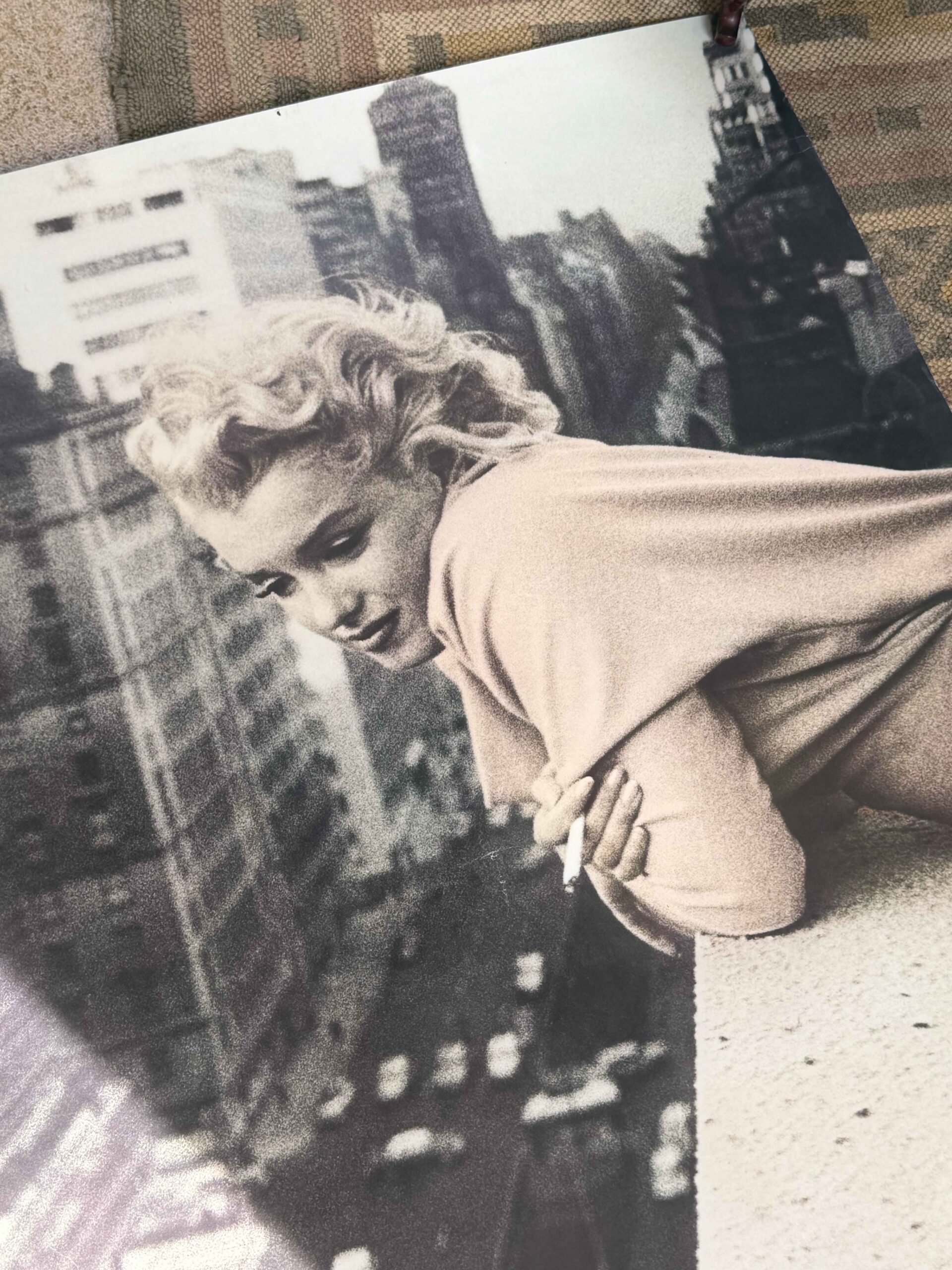 Vintage Marilyn Monroe poster 1989 – New York, Ed Feingersh - Afbeelding 6